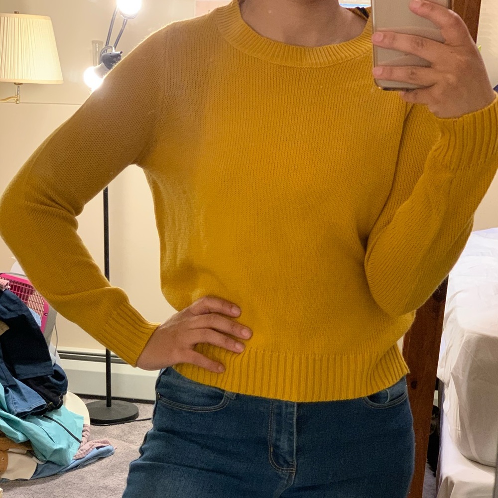 H&M Yellow Sweater
